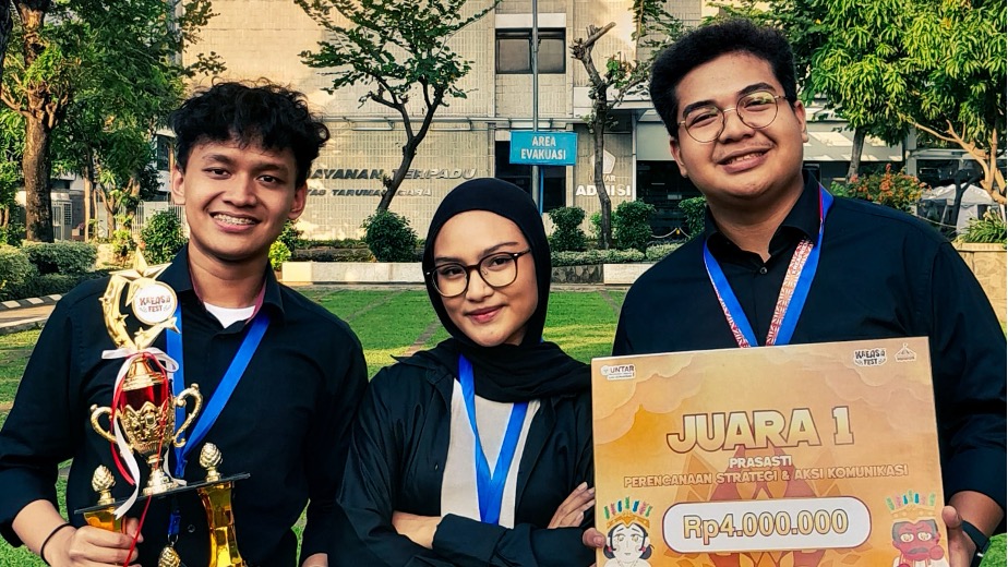 Cerita dari Daffa, Dwinaya, dan Dustin: Tim Ilmu Komunikasi UNSOED Bawa 